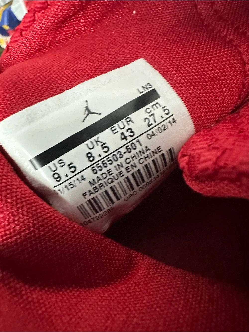 Nike Air Jordan 11 Future Gym Red Men’s Size 9.5